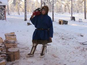 Новость от компании Идиама: Эксплуатация «однорукой» пилы SOLO 637 в Западной Сибири на стоянке оленеводов.