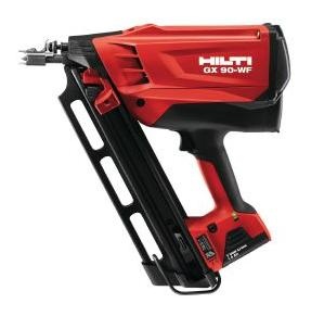 Новинка Hilti GX 90-WF - газовый гвоздезабивной пистолет. Для эффективного и надежного крепления дерева к дереву.